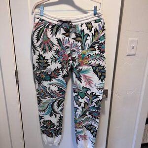 Etro Floral Knit joggers size 46
